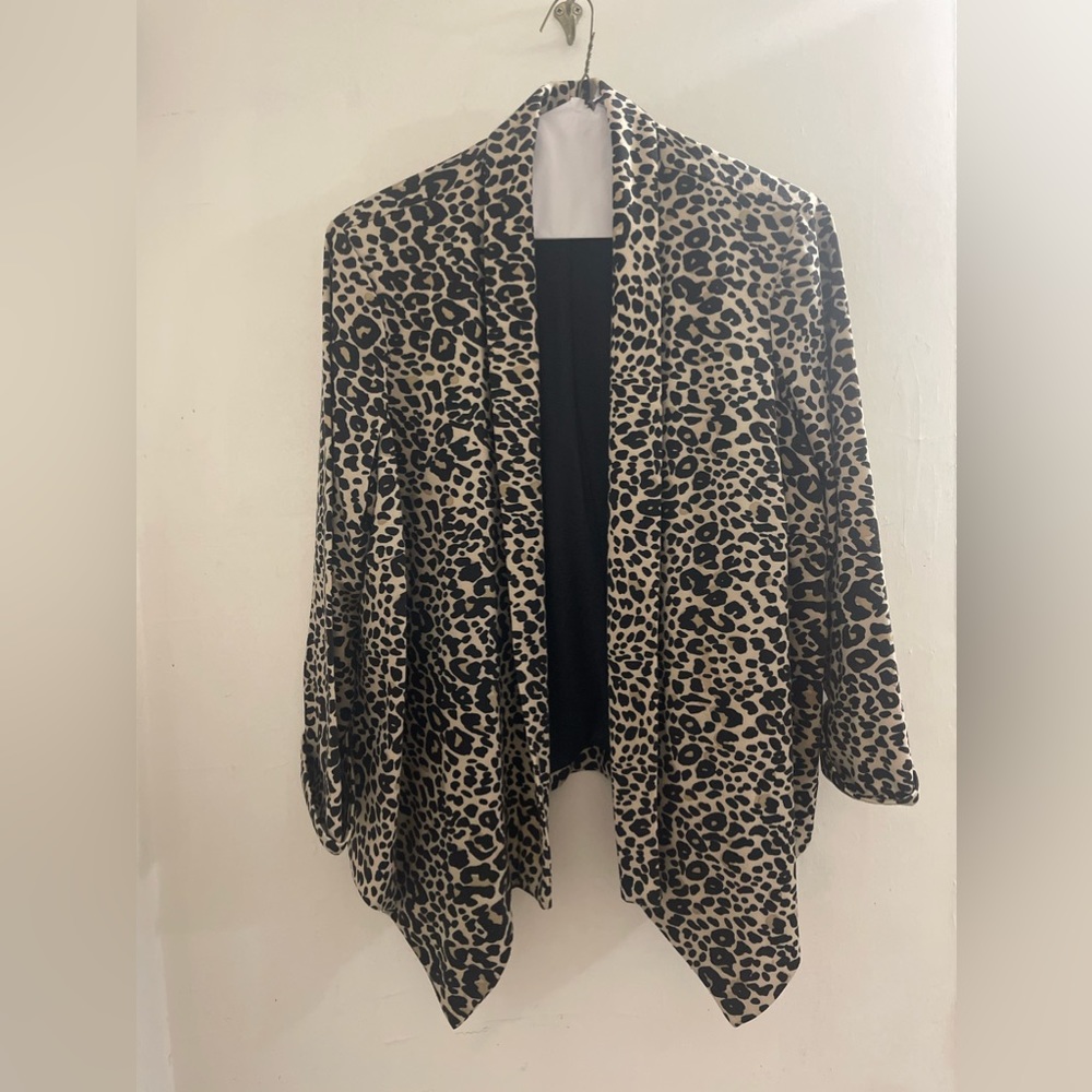 A nice animal print blazer